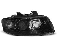Headlights Black Fits Audi A4 B6 10.00-10.04 Headlights Black Fits Audi A4 B6 10.00-10.04
