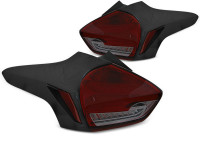 Ford Focus 3 15-18 Hatchback Red Smoke Seq Led Ford Focus 3 15-18 Hatchback Red Smoke Seq Led