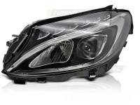 Led Headlight Black Left Side Tyc Fits Mercedes W205 14-18 Led Headlight Black Left Side Tyc Fits Mercedes W205 14-18