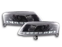 DRL Daylight headlight Audi A6 type 4F Yr. 04-08 black DRL Daylight headlight Audi A6 type 4F Yr. 04-08 black