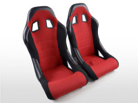 FK sport seats car full bucket seats Set Edition 4 red fabric FK sport seats car full bucket seats Set Edition 4 red fabric