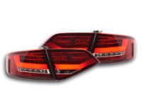 Led Taillights Audi A4 B8 8K saloon Yr. 07-11 red/clear Led Taillights Audi A4 B8 8K saloon Yr. 07-11 red/clear
