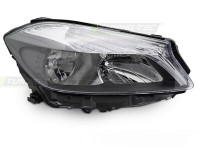 Headlight Black Right Side Tyc Fits Mercedes W176 12-18 Headlight Black Right Side Tyc Fits Mercedes W176 12-18