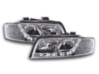 DRL Daylight headlight Audi A4 type 8E Yr. 01-04 chrome DRL Daylight headlight Audi A4 type 8E Yr. 01-04 chrome