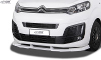 RDX Front Spoiler VARIO-X for CITROEN Jumpy & Spacetourer (V) / FIAT Ulysse & Scudo (V) / OPEL Zafira Life & Vivaro (V) / PEUGEOT Expert &... RDX Front Spoiler VARIO-X for CITROEN Jumpy & Spacetourer (V) / FIAT Ulysse & Scudo (V) / OPEL Zafira Life & Vivaro (V) / PEUGEOT Expert & Traveller (V) / TOYOTA ProAce & ProAce Verso (V) Front Lip Splitter