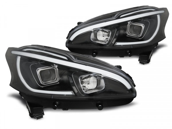 Peugeot 208 4.12-06.15 Tube Light Black