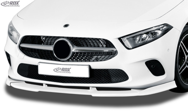 RDX Front Spoiler VARIO-X for MERCEDES A-Class W177 / V177 Front Lip Splitter