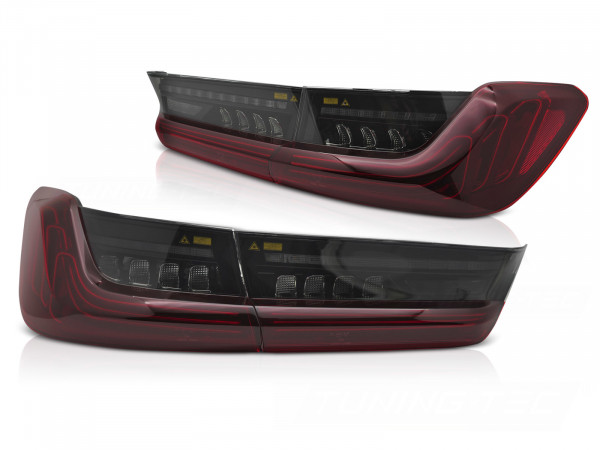 Led Tail Lights Red Laser Look Fits Bmw G20 19-22