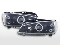 headlight Peugeot 106 Yr. 96-03 black headlight Peugeot 106 Yr. 96-03 black