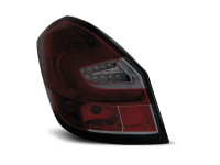 Led Bar Tail Lights Red Smoke Fits Skoda Fabia Ii 07- 06.14 Led Bar Tail Lights Red Smoke Fits Skoda Fabia Ii 07- 06.14