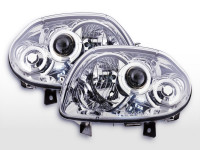headlight Renault Clio type B Yr. 98-01 chrome headlight Renault Clio type B Yr. 98-01 chrome