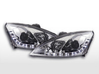 Daylight headlight Ford Focus 3/4/5-Dr. Yr. 01-04 chrome RHD Daylight headlight Ford Focus 3/4/5-Dr. Yr. 01-04 chrome RHD