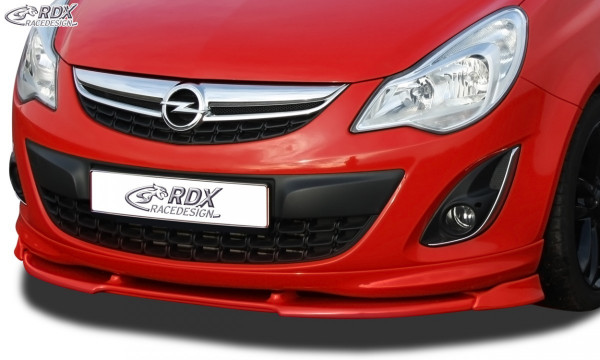 RDX Front Spoiler VARIO-X OPEL Corsa D Facelift OPC-Line 2010+ (Fit for OPC-Line and Cars with OPC-Line Frontlip)