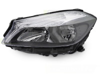 Headlight Black Left Side Tyc Fits Mercedes W176 12-18 Headlight Black Left Side Tyc Fits Mercedes W176 12-18