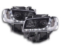 Daylight headlight VW Bus type T4 Yr. 96-03 black Daylight headlight VW Bus type T4 Yr. 96-03 black