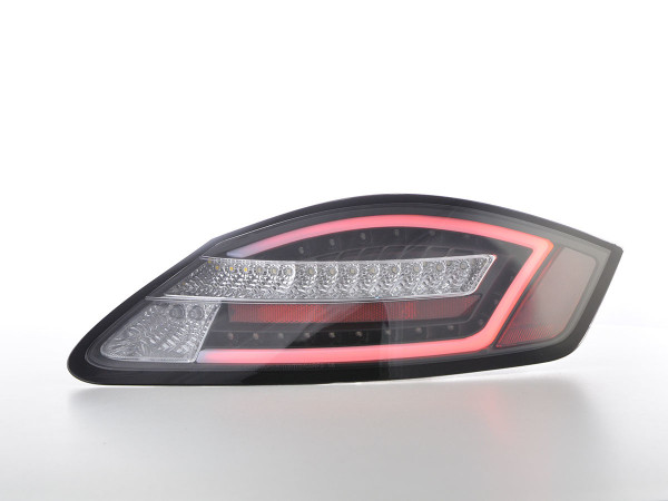 LED taillights set Lightbar Porsche Boxster type 987 04-09 black