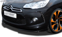 RDX Front Spoiler VARIO-X CITROEN DS3 RDX Front Spoiler VARIO-X CITROEN DS3