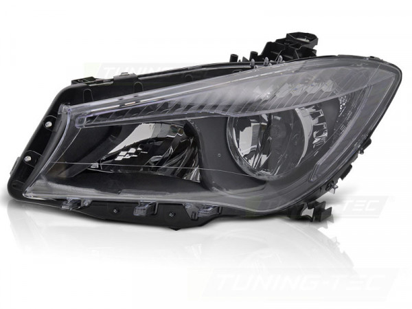 Headlight Black Left Side Tyc Fits Mercedes Cla W117