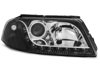 Headlights Daylight Black Fits Vw Passat 3bg B5 Fl 09.00-03.05 Headlights Daylight Black Fits Vw Passat 3bg B5 Fl 09.00-03.05