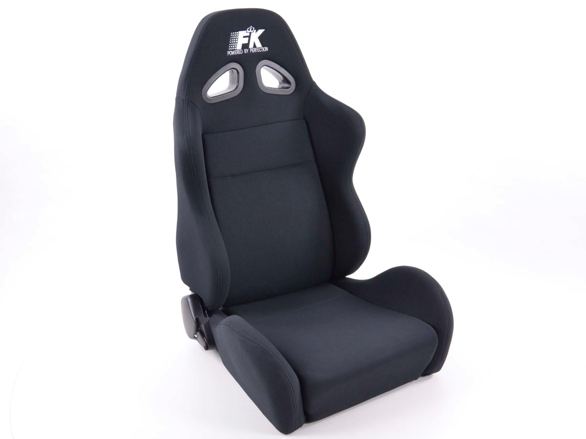 FK sport seats half bucket seats Set Sport textile black with heating ...