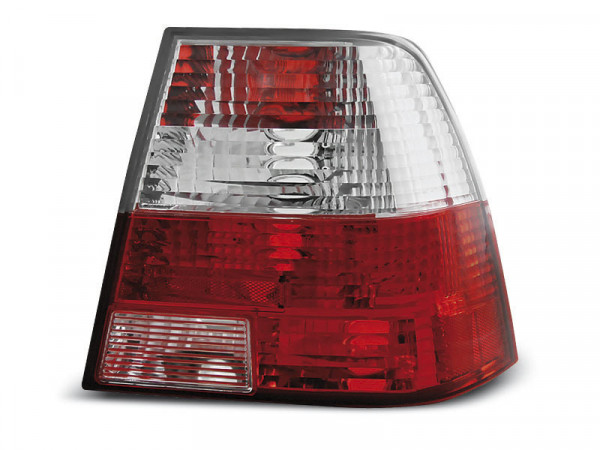 Tail Lights Red White Fits Vw Bora 09.98-07.05