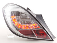 Led Taillights Opel Corsa D 3-dr Yr. 06-10 chrome Led Taillights Opel Corsa D 3-dr Yr. 06-10 chrome