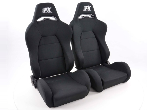 FK sport seats half bucket seats Set Streetfighter with heating and massage