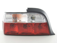 Rear lights fits BMW 3 Series Coupe E36 red white Rear lights fits BMW 3 Series Coupe E36 red white