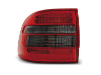 Led Tail Lights Red Smoke Fits Porsche Cayenne 02-06 Led Tail Lights Red Smoke Fits Porsche Cayenne 02-06