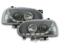 DRL Daylight headlight VW Golf 3 Yr. 91-97 black DRL Daylight headlight VW Golf 3 Yr. 91-97 black