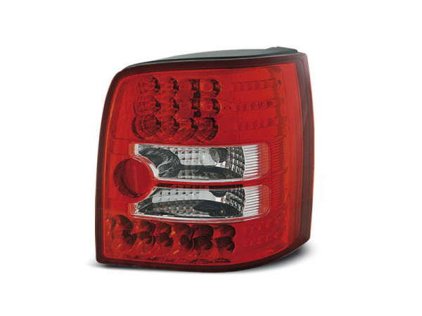 Led Tail Lights Red White Fits Vw Passat B5 11.96-08.00 Variant