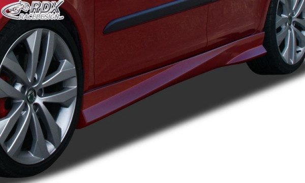 RDX Sideskirts SKODA Fabia 2 / 5J (-2010 & Facelift 2010+) "Turbo"