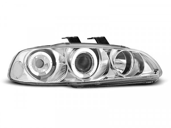Honda Civic 09.91-08.95 2d/3d Angel Eyes Chrome