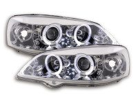 headlight Opel Astra G Yr. 98-03 chrome headlight Opel Astra G Yr. 98-03 chrome