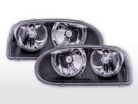 Headlights Powerlook VW Golf 3 type 1HXO, 1 EXO 91-97 black Headlights Powerlook VW Golf 3 type 1HXO, 1 EXO 91-97 black