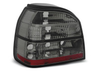 Tail Lights Crystal Smoke Fits Vw Golf 3 09.91-08.97 Tail Lights Crystal Smoke Fits Vw Golf 3 09.91-08.97
