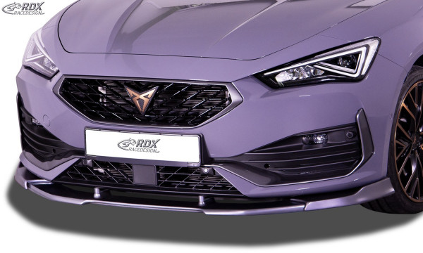 RDX Front Spoiler VARIO-X for CUPRA Leon (KL) 2020+ / SEAT Leon Cupra (KL) 2020+ Front Lip Splitter