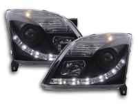 Daylight headlight Opel Vectra C Yr. 02-05 black Daylight headlight Opel Vectra C Yr. 02-05 black