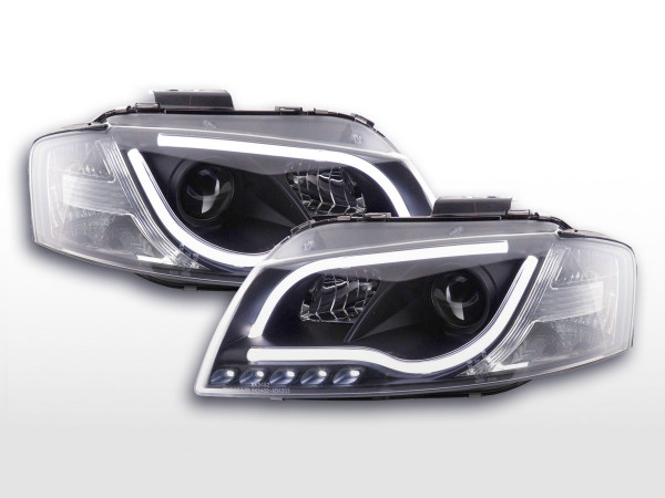 Daylight headlight LED daytime running lights Audi A3 type 8P / 8PA 03-08 black