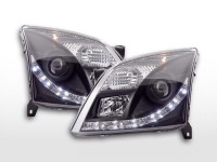 Daylight headlight Opel Vectra C Yr. 02-05 black RHD Daylight headlight Opel Vectra C Yr. 02-05 black RHD