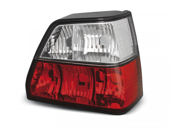 Tail Lights Red White Fits Vw Golf 2 08.83-08.91