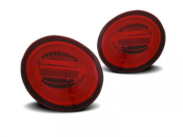 Led Bar Tail Lights Red Whie Seq Fits Vw New Beetle 10.98-05