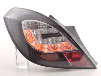 Led Taillights Opel Corsa D 3-dr Yr. 06-10 black Led Taillights Opel Corsa D 3-dr Yr. 06-10 black