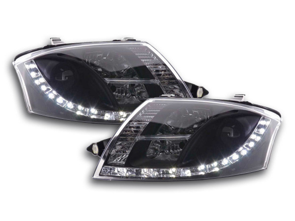 Daylight headlight Audi TT type 8N Yr. 99-06 black