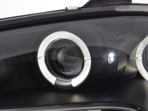Angel Eyes headlights Opel Tigra Yr. 95-03 black