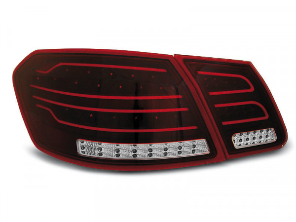 Led Bar Tail Lights Red Whie Fits Mercedes W212 E-klasa 09-13