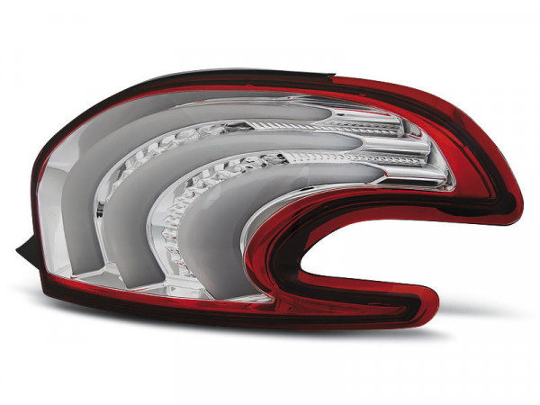 Peugeot 208 4.12-06.15 Red White Led Bar