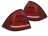 Led Bar Tail Lights Red Whie Seq Fits Mercedes W203 Sedan 00-04 Led Bar Tail Lights Red Whie Seq Fits Mercedes W203 Sedan 00-04