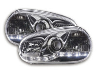 Daylight headlight VW Golf 4 type 1J Yr. 98-03 chrome Daylight headlight VW Golf 4 type 1J Yr. 98-03 chrome