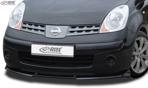 RDX Front Spoiler VARIO-X NISSAN Note (E11) 2005-2009